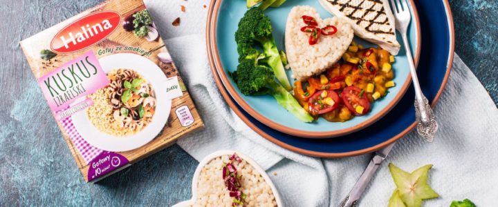 Wegetariańskie chilli z kuskusem izraelskim