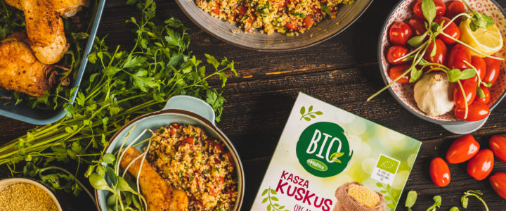 Pieczony kurczak z orientalnym kuskusem BIO