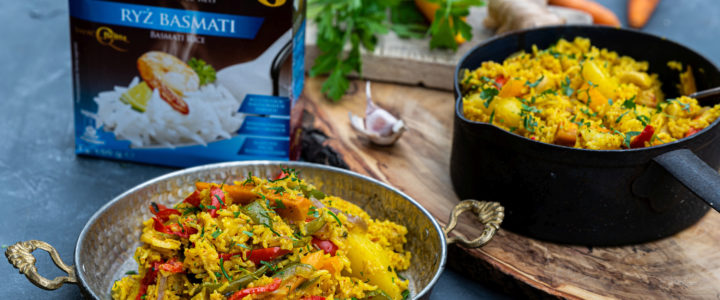 Indyjskie byriani z ryżem basmati Britta